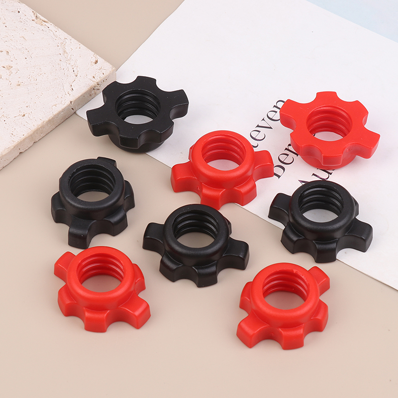 Sports Equipment Online - 8/16Pcs Barbell Dumbbell Hexagonal Nut Fixing
