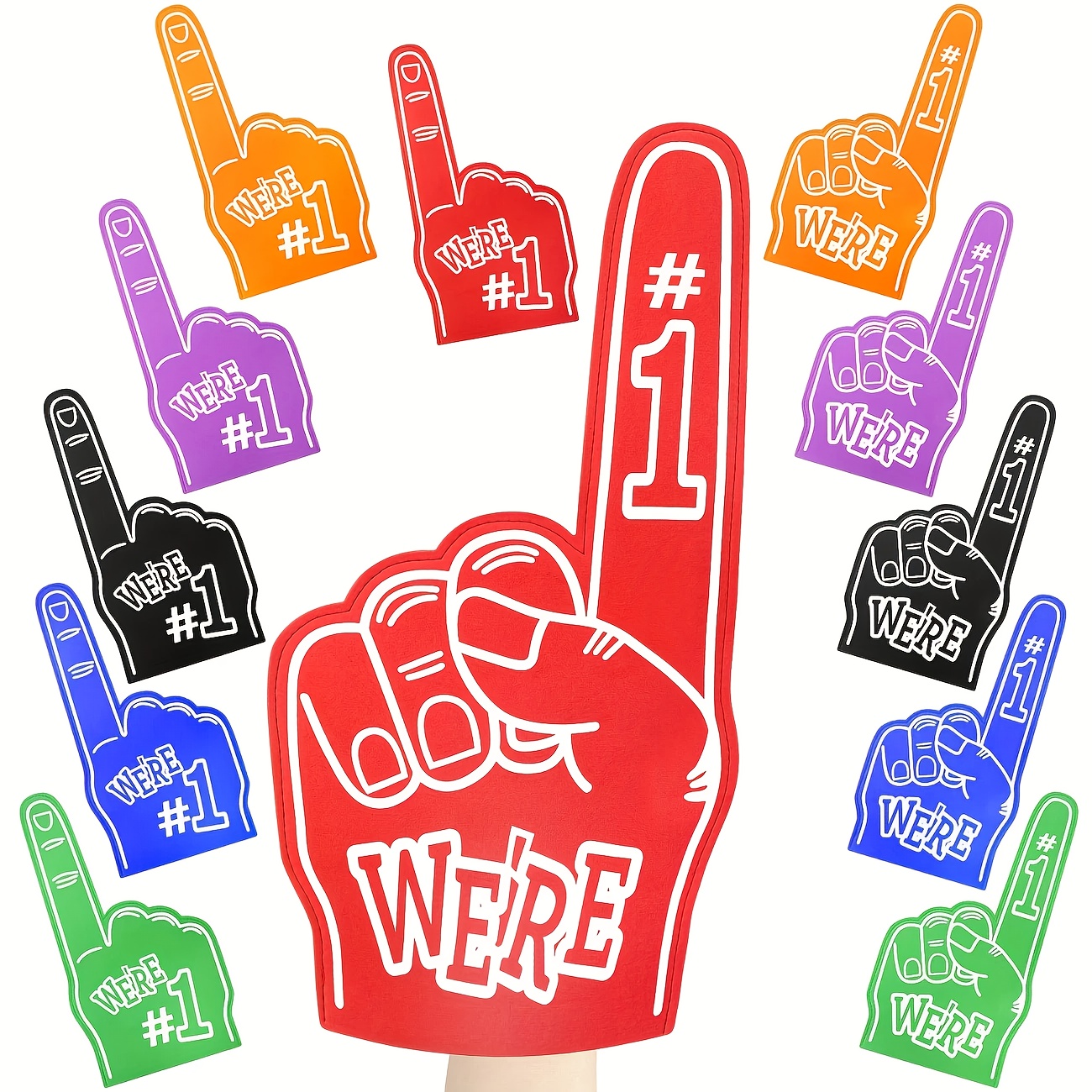 Sports Equipment Game - Giant Foam Finger 18 Inch We're