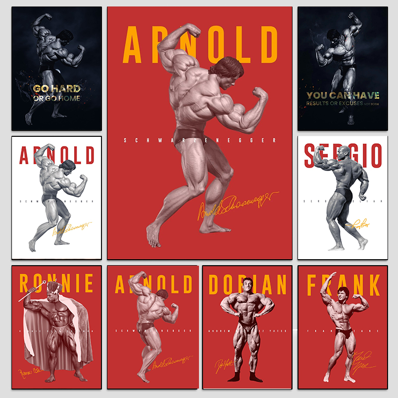 Fitness Motivation Poster Arno – Sports Equipment Poster recenzja i cena