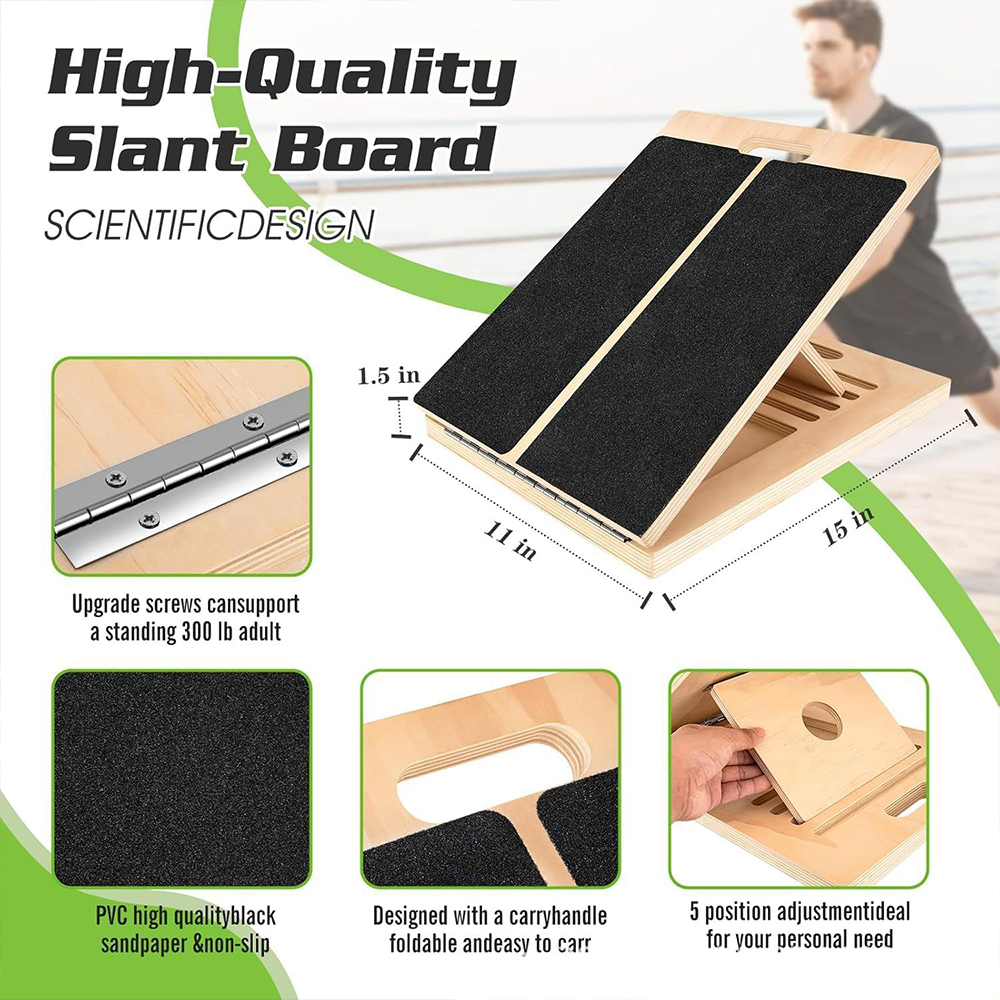 Foldable Wooden Incline Board  – Sports Equipment Online recenzja i cena