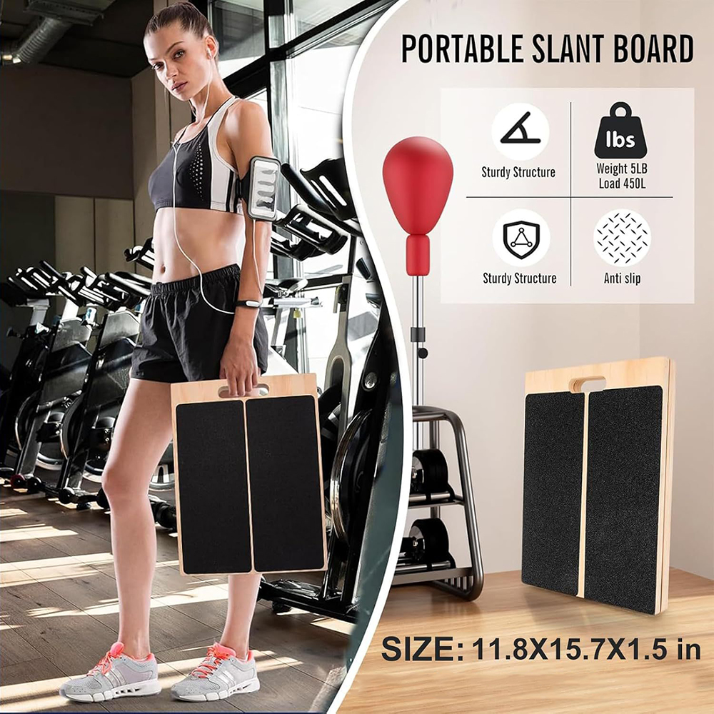Foldable Wooden Incline Board  – Sports Equipment Online recenzja i cena