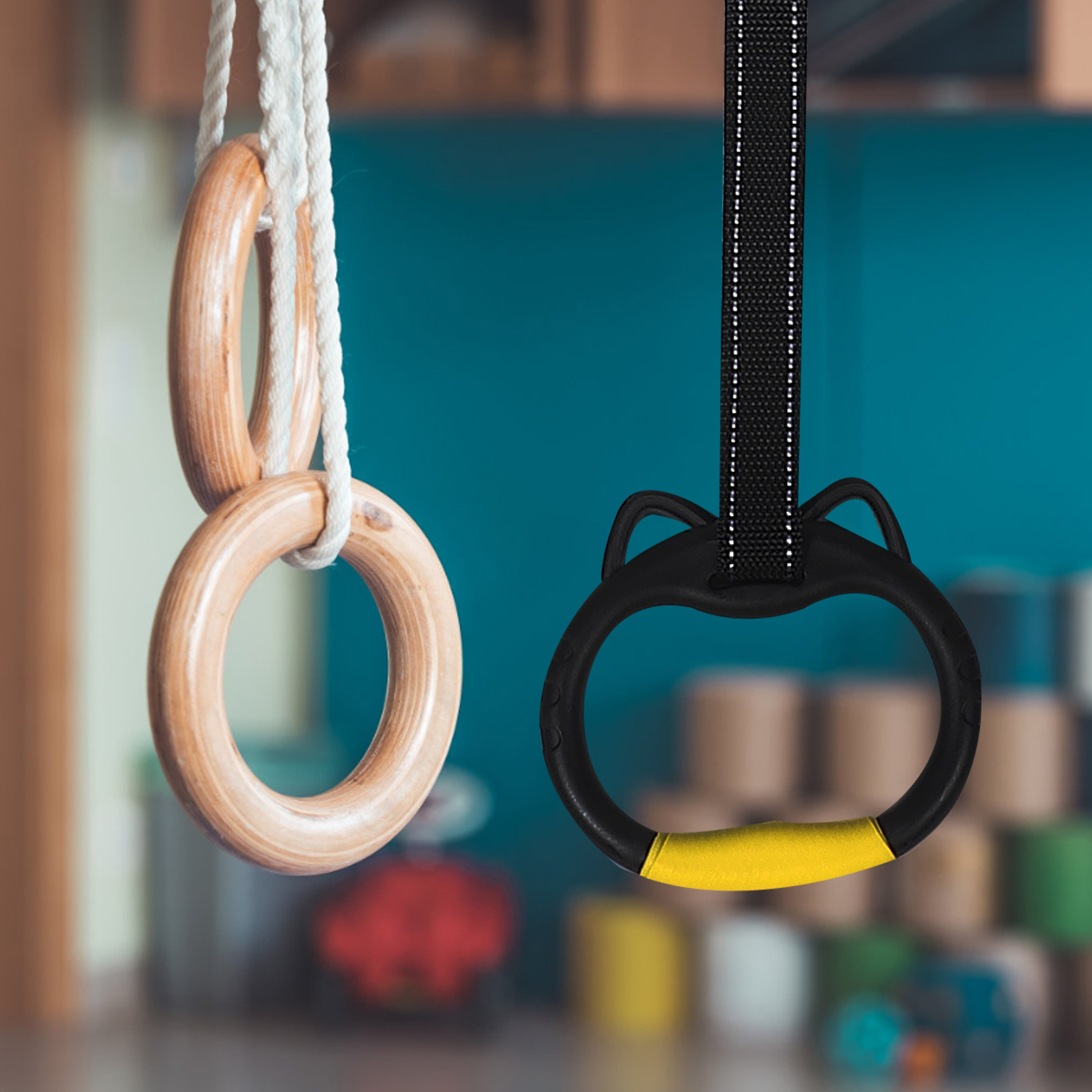 1 set 1 Set Gymnastics Rings F – Sports Equipment Online recenzja i cena