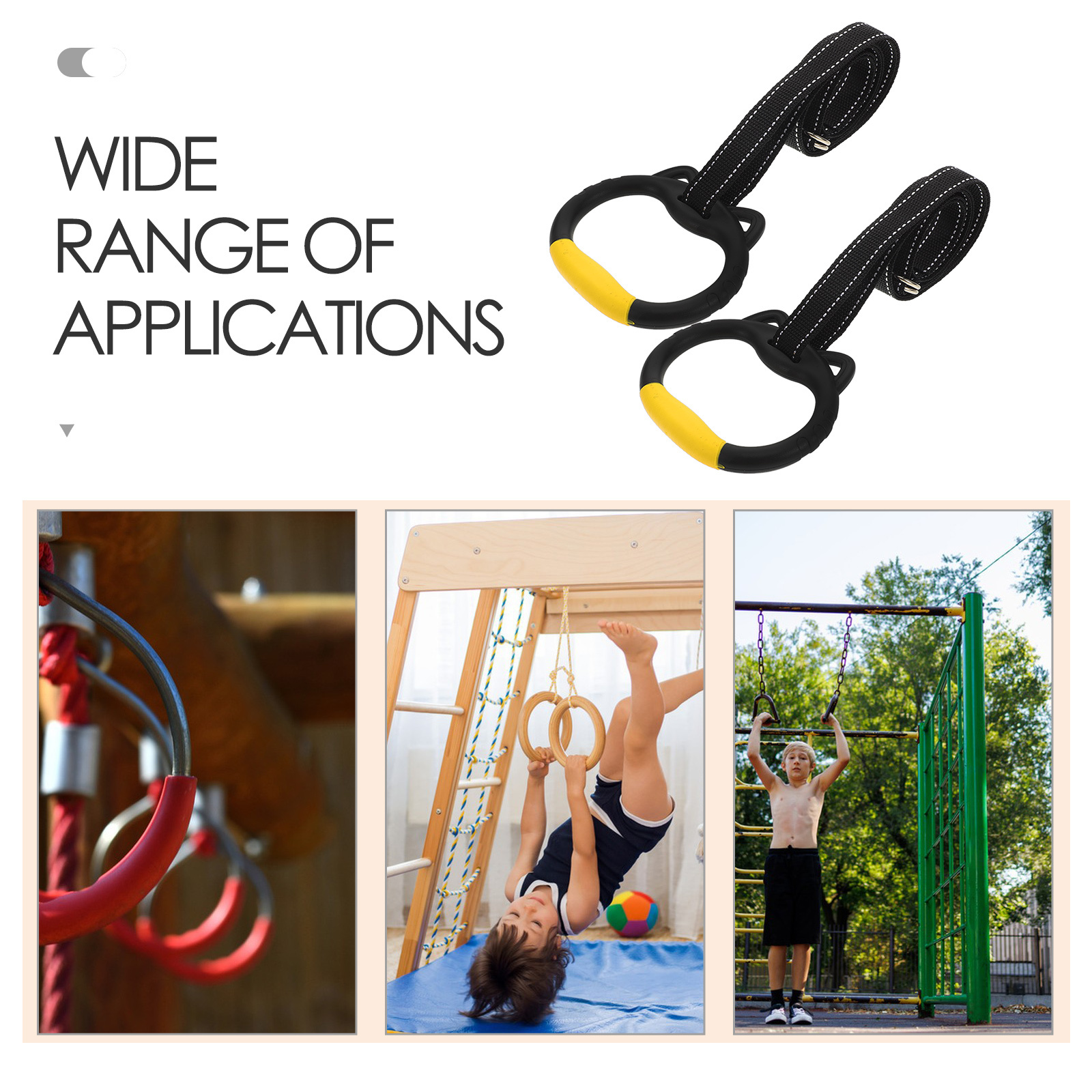 1 set 1 Set Gymnastics Rings F – Sports Equipment Online recenzja i cena