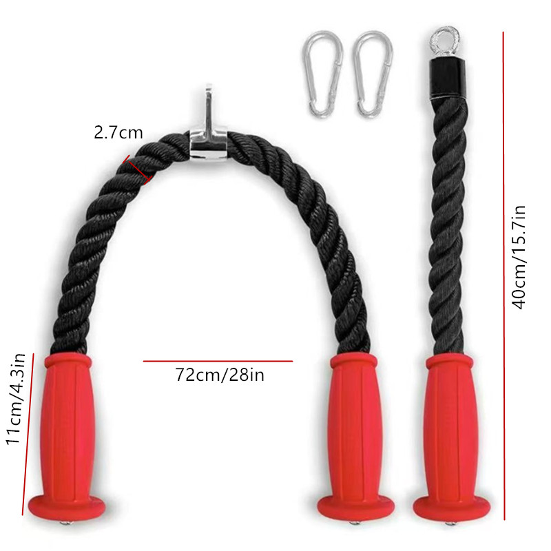 Ergonomic Tricep Ropes Non-Sli – Sports Equipment Online recenzja i cena