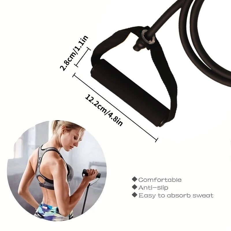 Resistance Bands With Handles, – Sports Equipment Game recenzja i cena