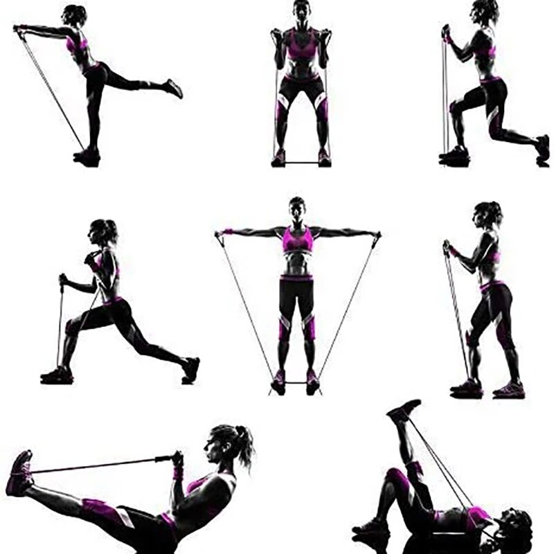 Resistance Bands With Handles, – Sports Equipment Game recenzja i cena