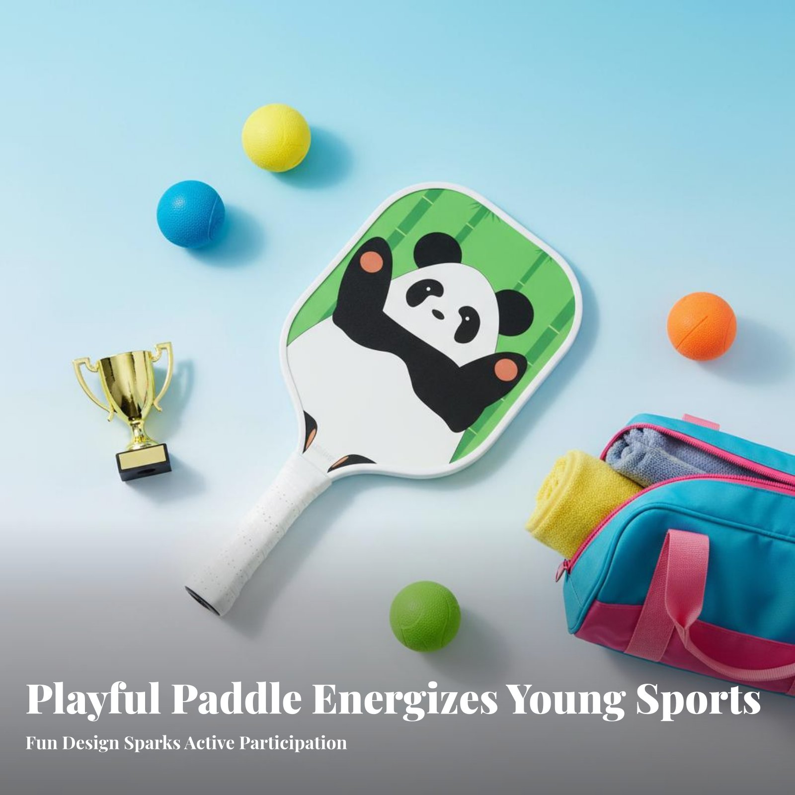 Children's Pickleball Paddle L – Sports Equipment Game recenzja i cena