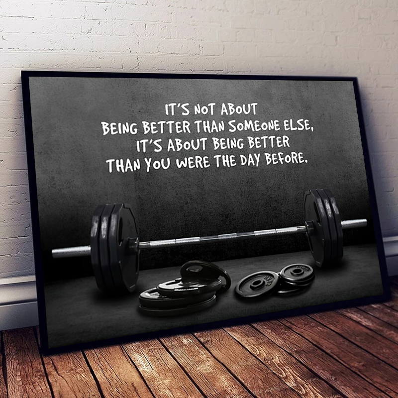 Modern Motivating Quote Sports – Sports Equipment Poster recenzja i cena