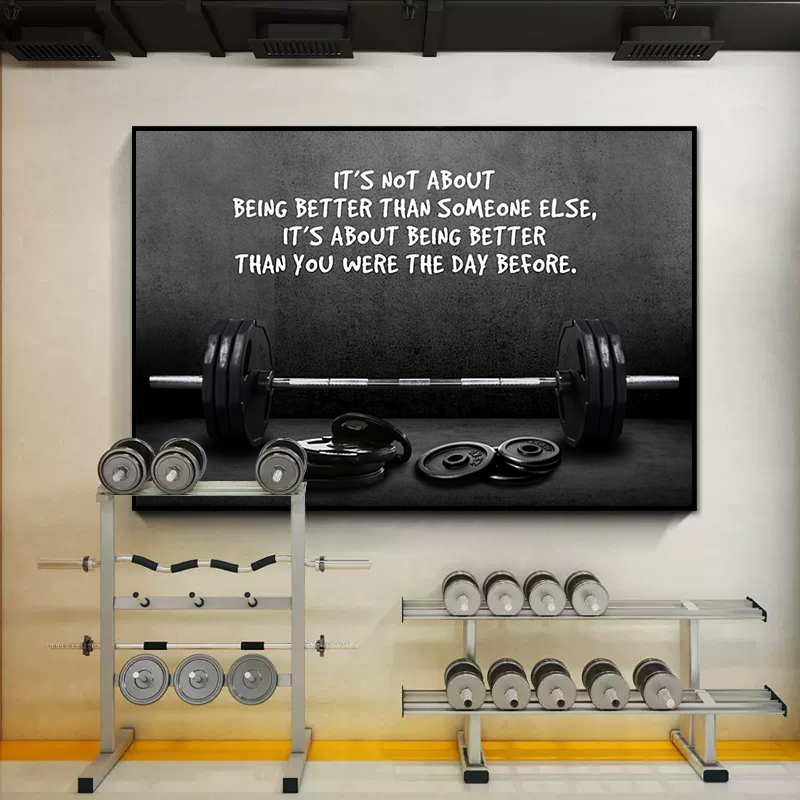Modern Motivating Quote Sports – Sports Equipment Poster recenzja i cena