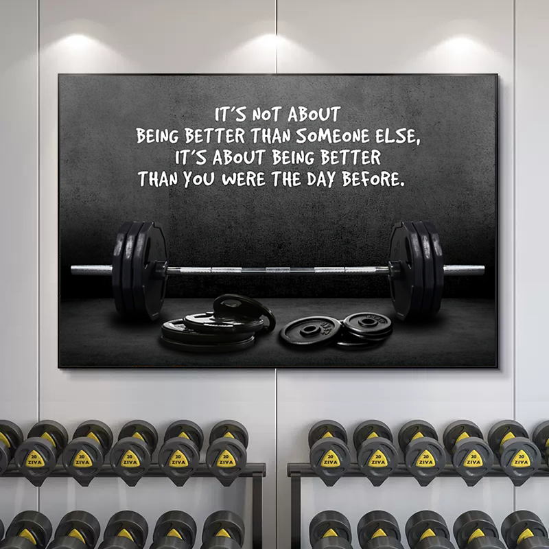 Modern Motivating Quote Sports – Sports Equipment Poster recenzja i cena
