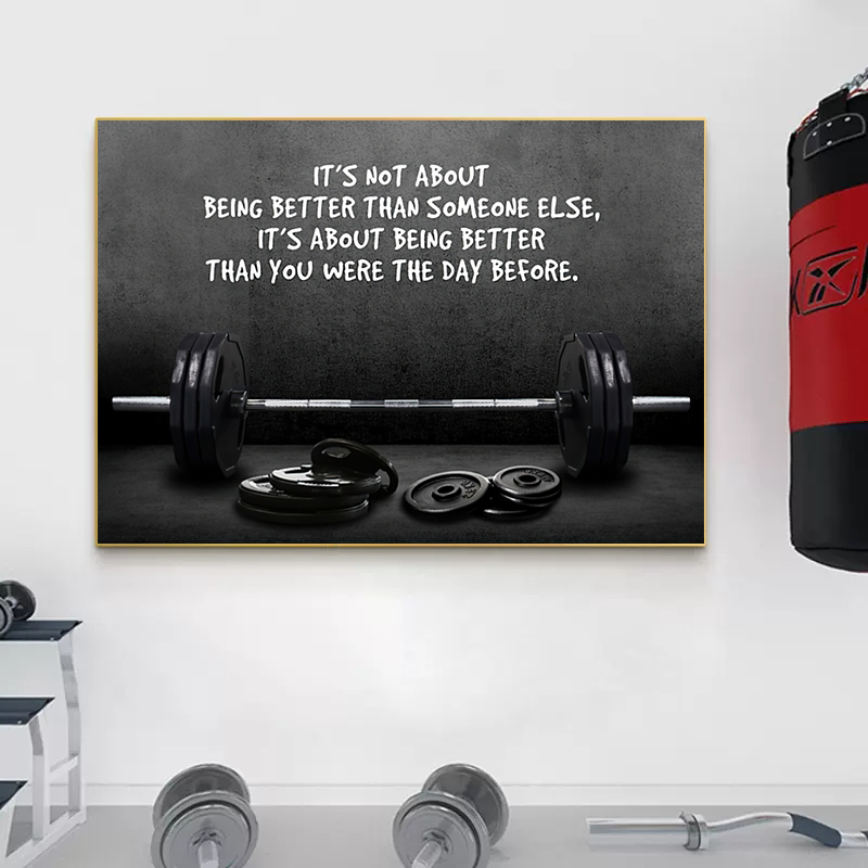 Modern Motivating Quote Sports – Sports Equipment Poster recenzja i cena