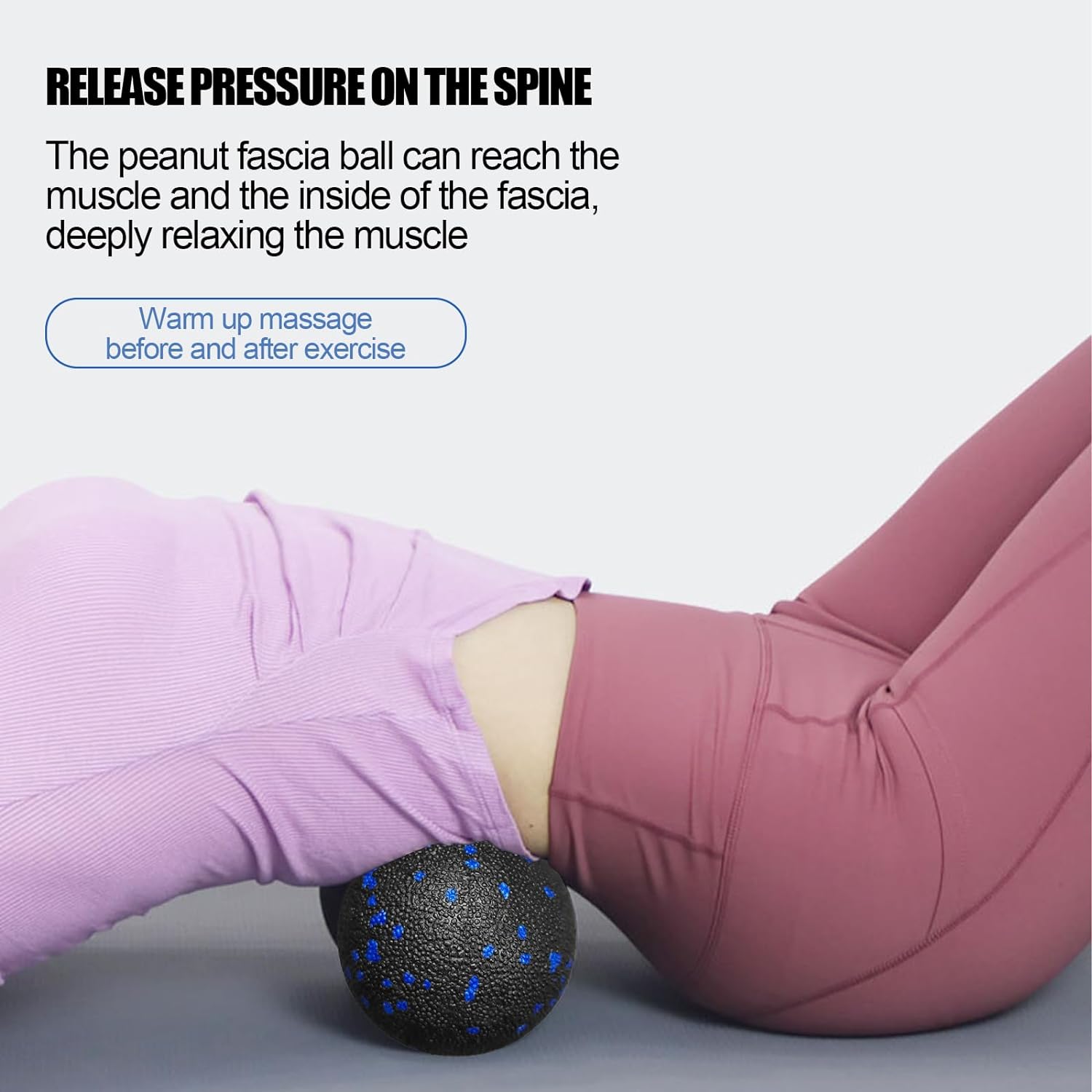 Peanut Fitness Massage Ball Se – Lacrosse Stick Head recenzja i cena