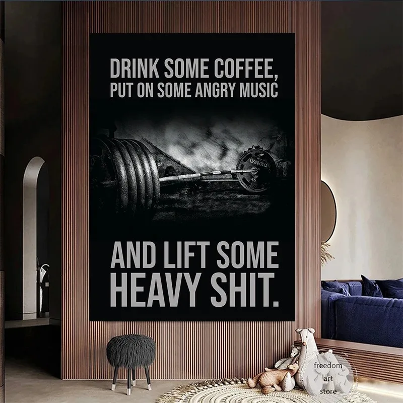 Gym Motivation Muscle Man Body – Sports Equipment Poster recenzja i cena