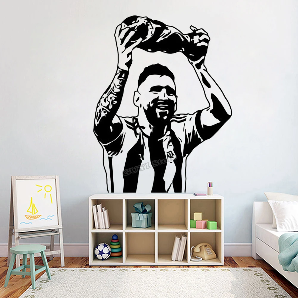 Messi Wall Sticker Vinyl Decal – Sports Equipment Poster recenzja i cena