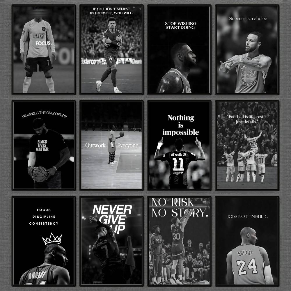 Athlete Inspirational Quotatio – Sports Equipment Poster recenzja i cena