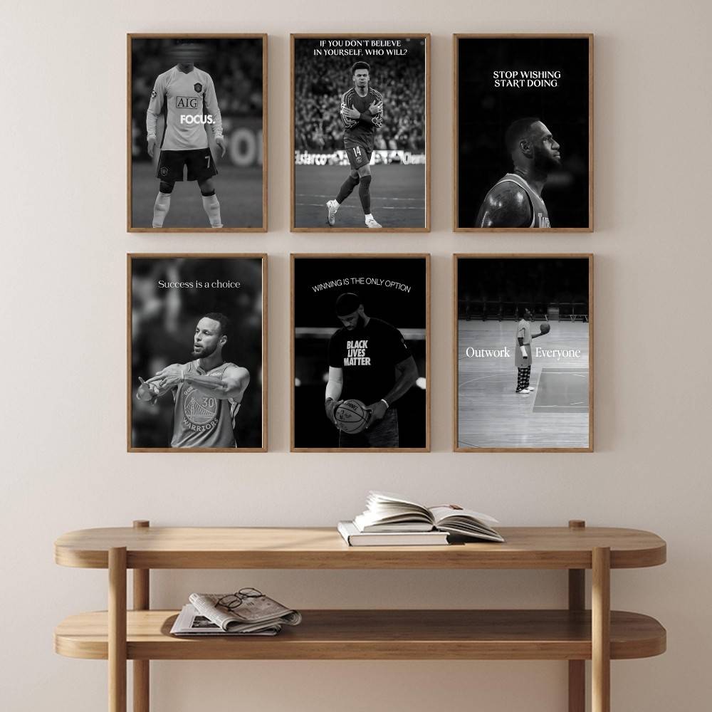 Athlete Inspirational Quotatio – Sports Equipment Poster recenzja i cena