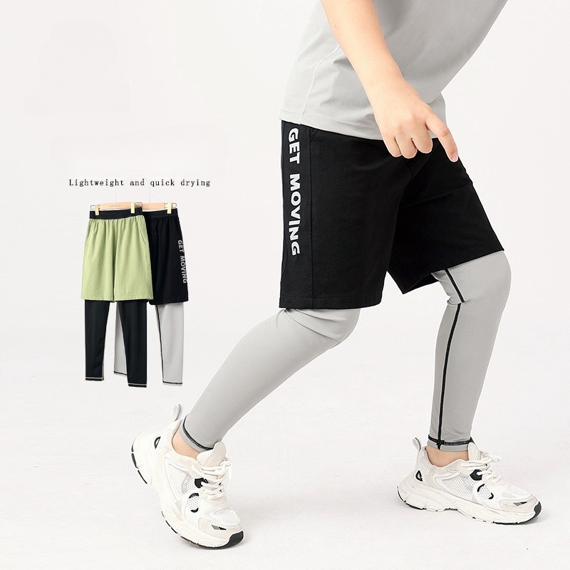 Boy's Basketball Shorts Leggin – Sports Equipment For Boys recenzja i cena