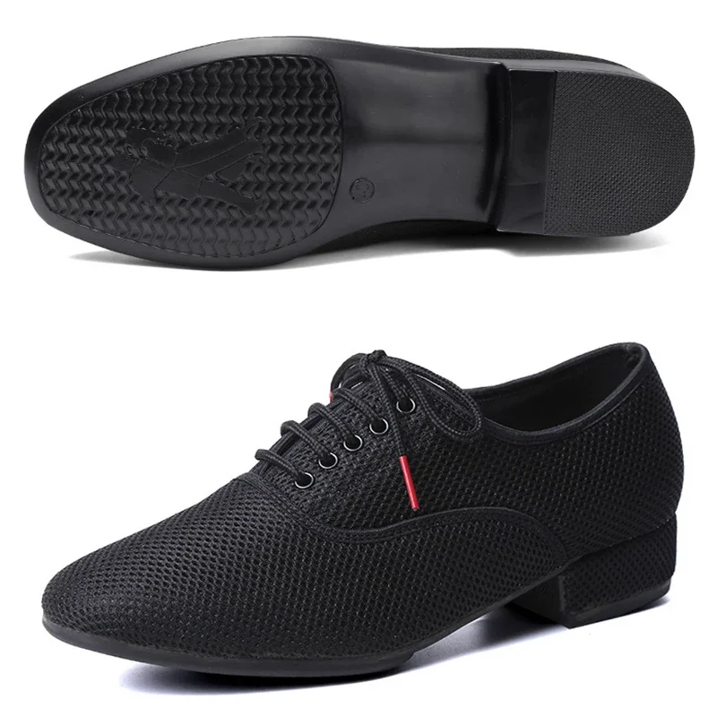 Male Latin Dance Shoes Men Sal – Sports Equipment For Boys recenzja i cena