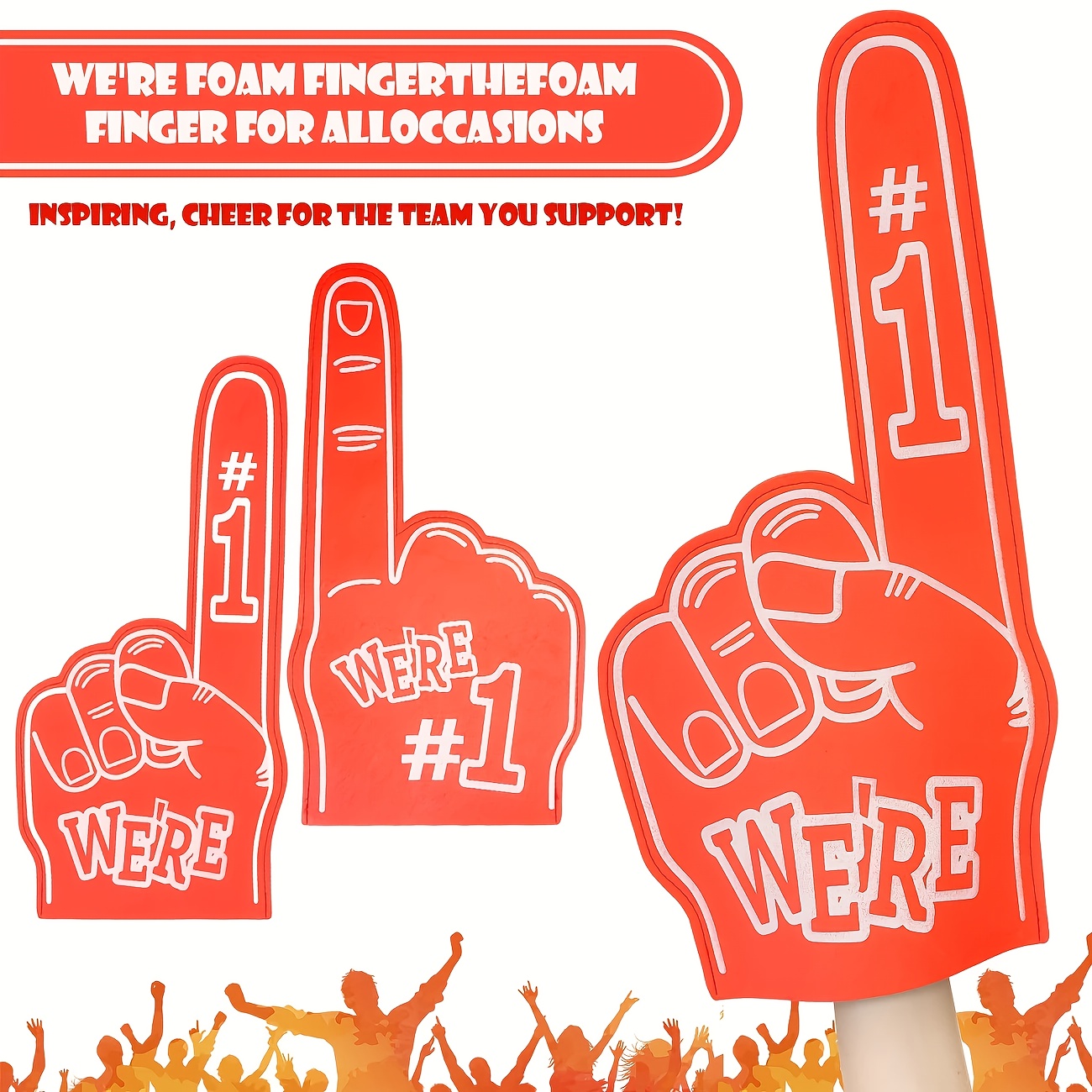 Giant Foam Finger 18 Inch We'r – Sports Equipment Game recenzja i cena