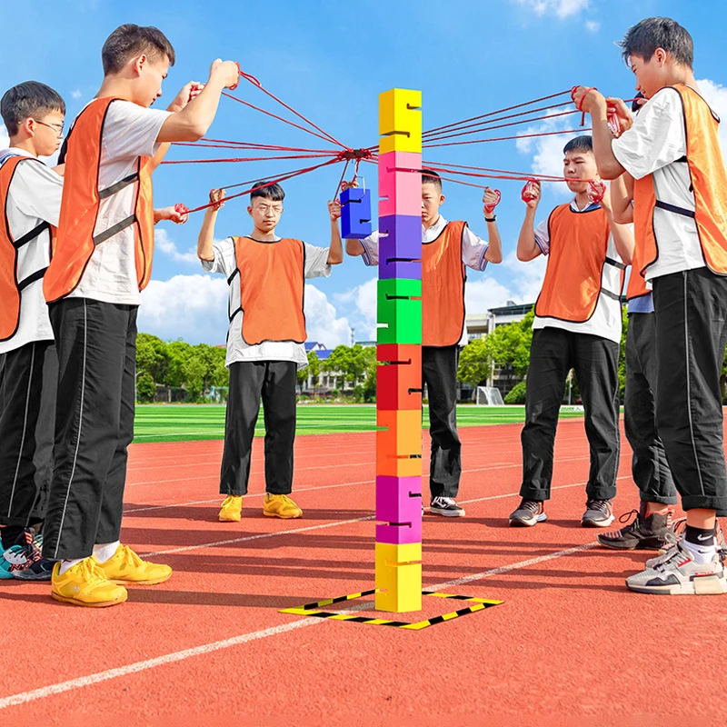 Teamwork Games Tower Building  – Sports Equipment Company recenzja i cena