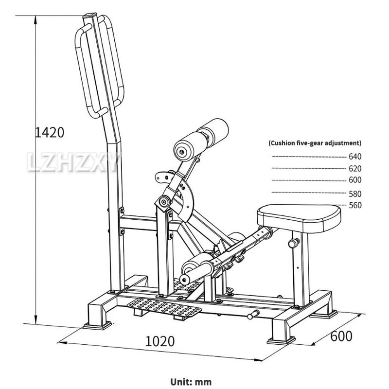 Hip trainer Squatting apparatu – Sports Equipment Online recenzja i cena