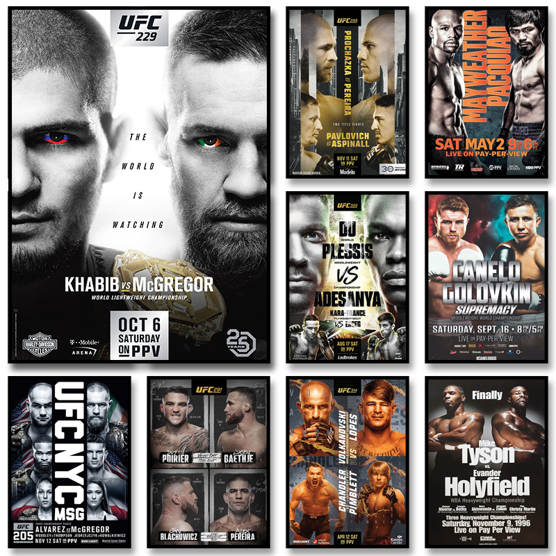 Championship Title Fight Poste – Sports Equipment Poster recenzja i cena