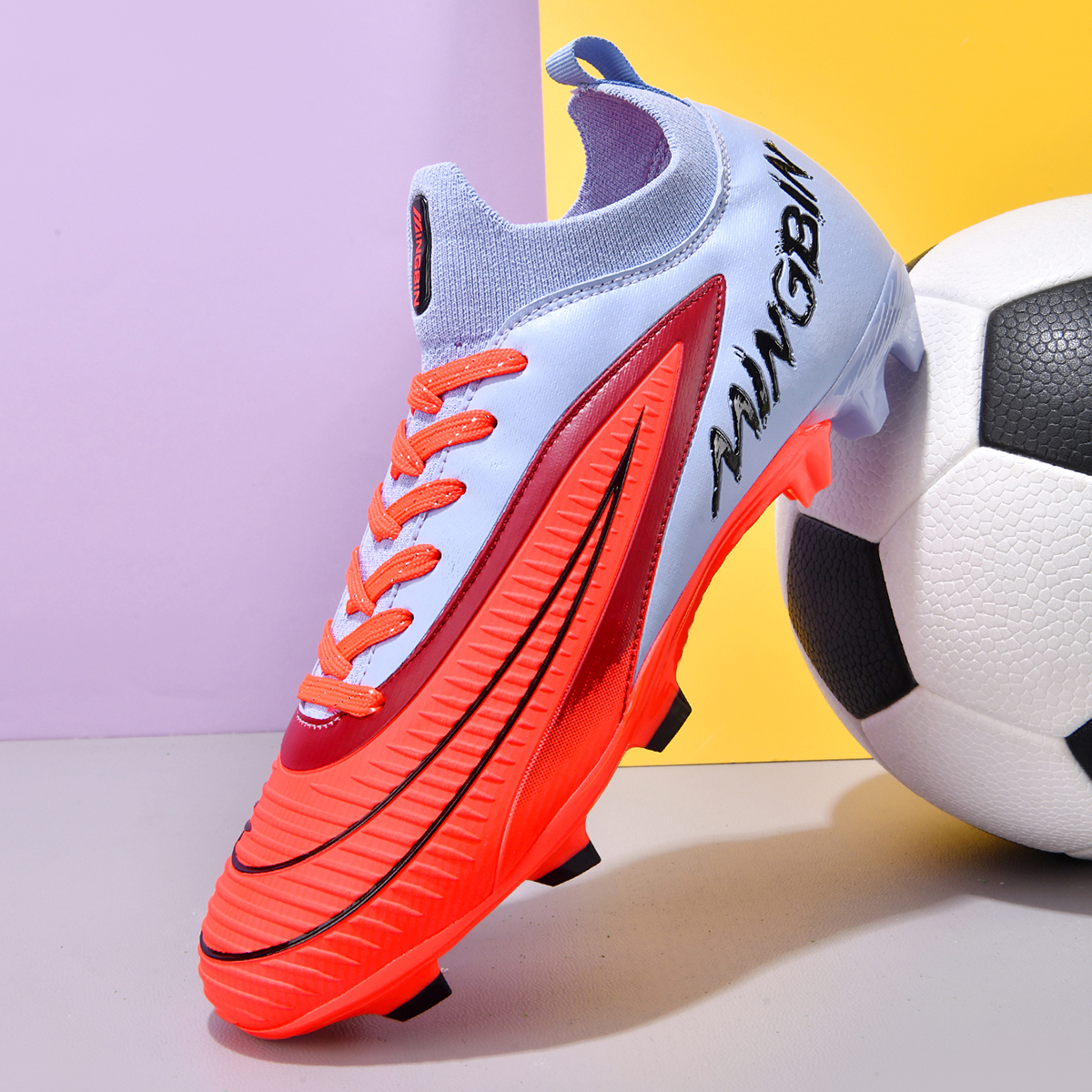 New Men Football Boots Cleats  – Sports Equipment For Boys recenzja i cena