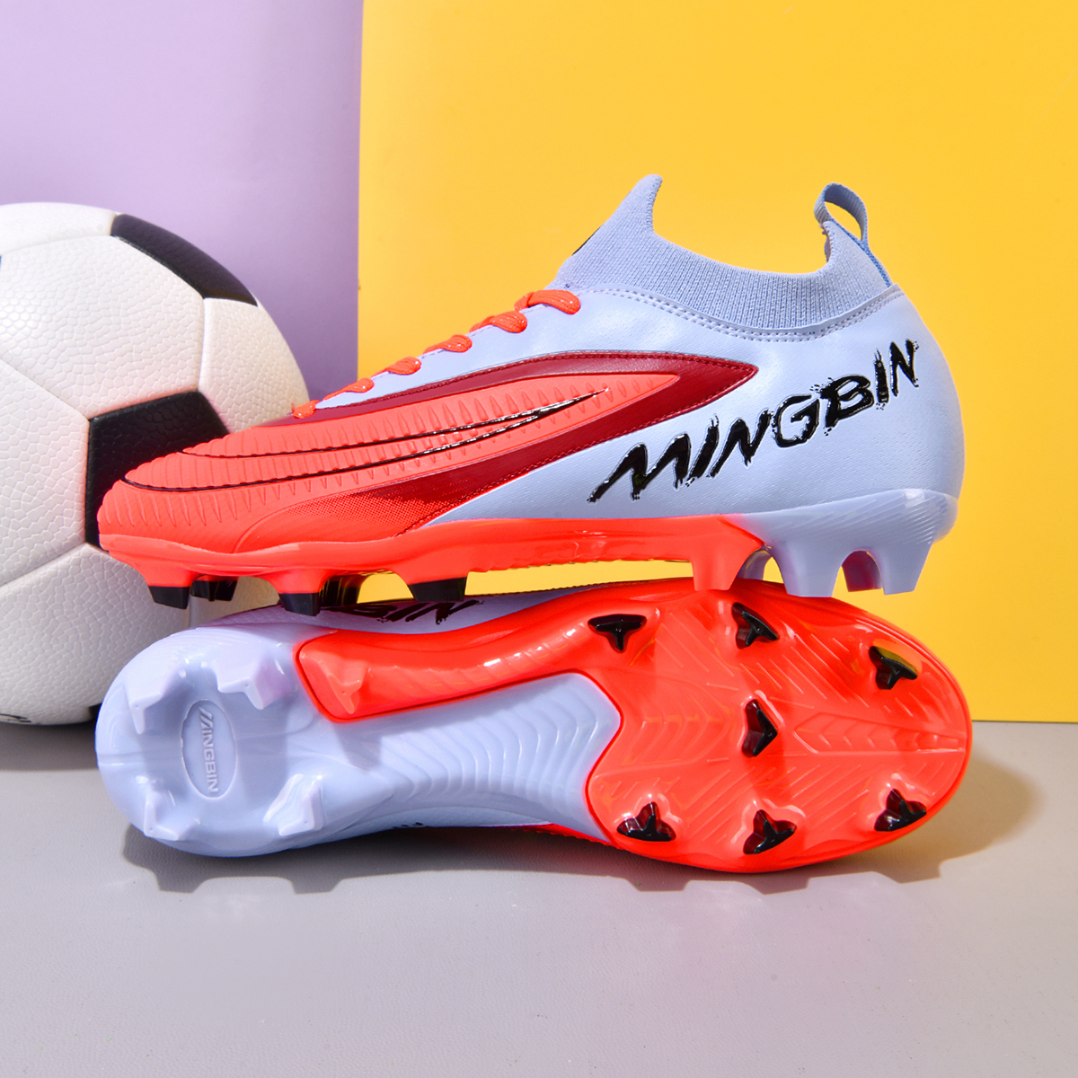 New Men Football Boots Cleats  – Sports Equipment For Boys recenzja i cena