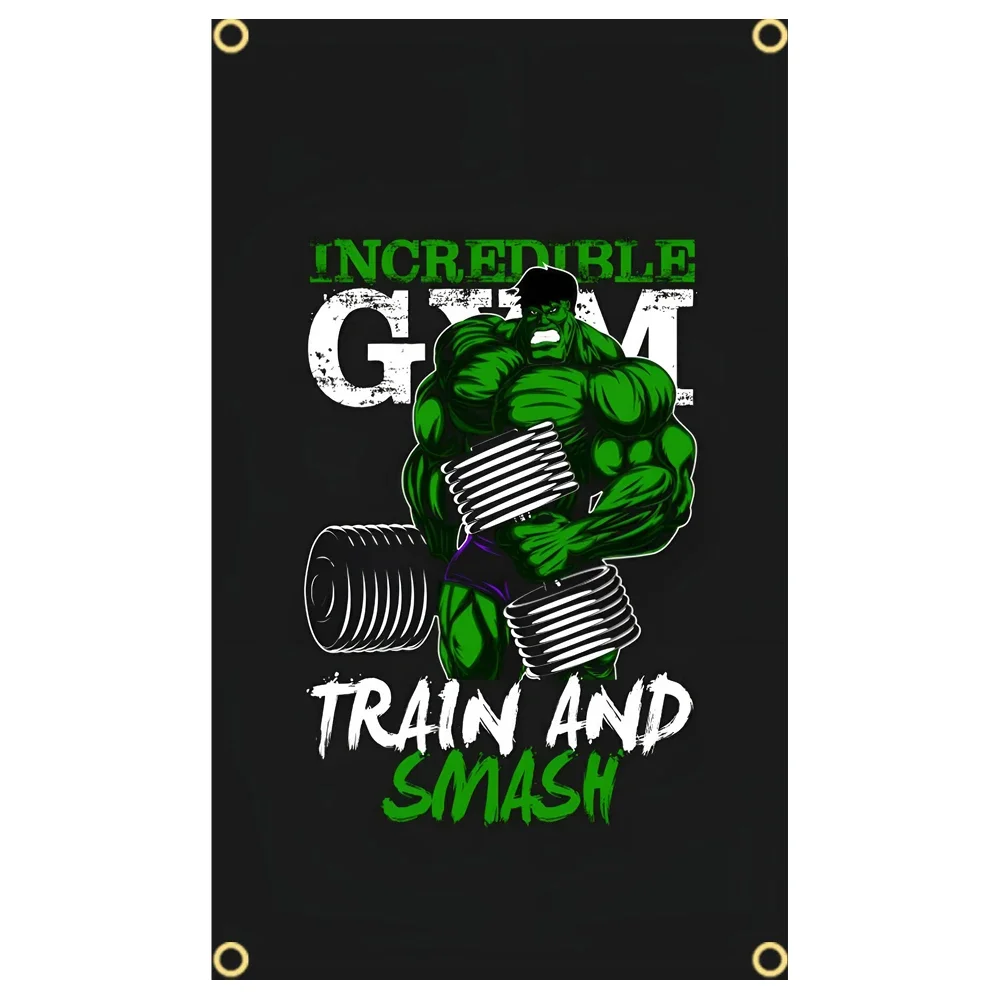 GYM Flag Message Signs Slogan  – Sports Equipment Poster recenzja i cena